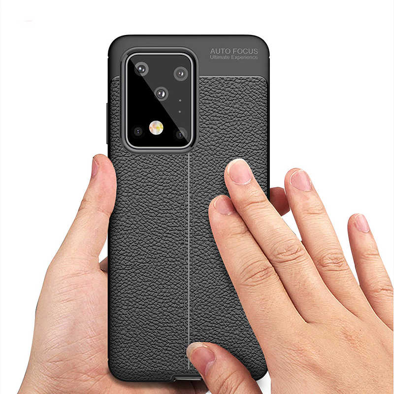 Samsung Galaxy S20 Ultra Uyumlu Kılıf Zore Niss Silikon Kapak - 6