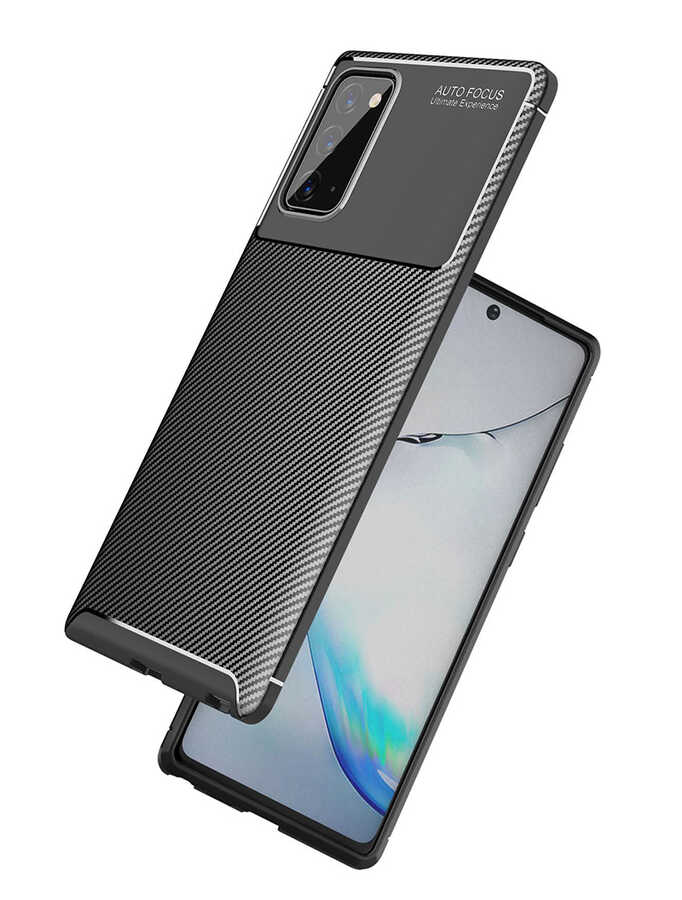 Samsung Galaxy Note 20 Uyumlu Kılıf Zore Negro Silikon Kapak - 1