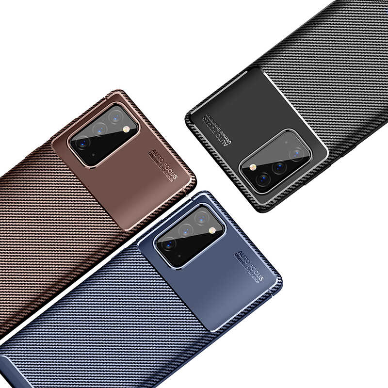Samsung Galaxy Note 20 Uyumlu Kılıf Zore Negro Silikon Kapak - 4