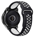 Samsung Gear S3 (22mm) Uyumlu Kordon Silikon Esnek Yumuşak Delikli Spor KRD-02 Kayış - 7