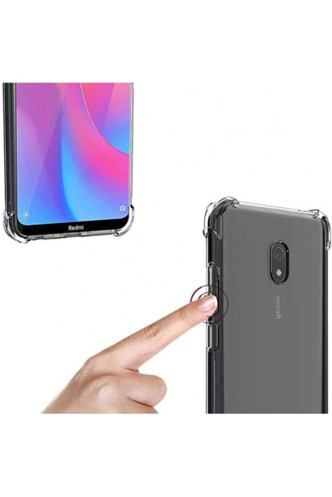 Xiaomi Redmi 8A Uyumlu Kılıf Zore Nitro Anti Shock Silikon