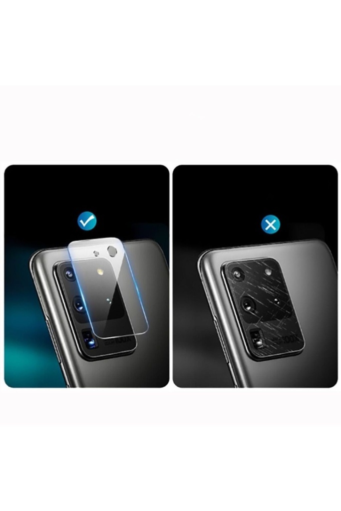 Samsung Galaxy S20 Ultra Uyumlu Zore Nano Kamera Koruyucu