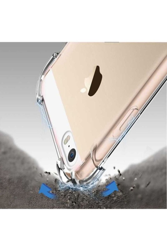 Apple iPhone 5 Uyumlu Kılıf Zore Nitro Anti Shock Silikon