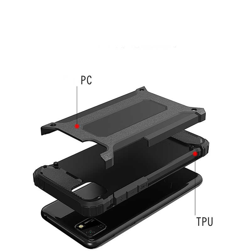 Huawei Y5P Uyumlu Kılıf Zore Crash Silikon Kapak - 1