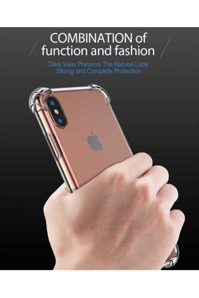 Apple iPhone X Uyumlu Kılıf Zore Nitro Anti Shock Silikon