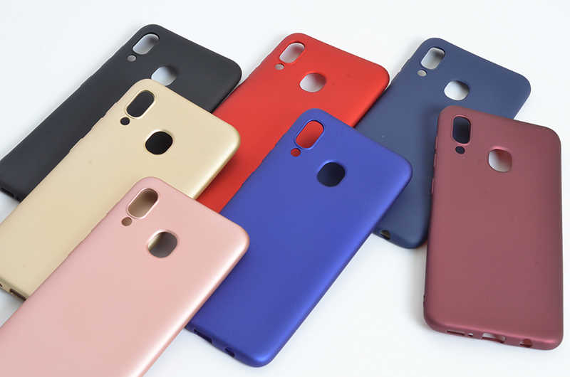 Samsung Galaxy A20 Uyumlu Kılıf Zore Premier Silikon Kapak - 4