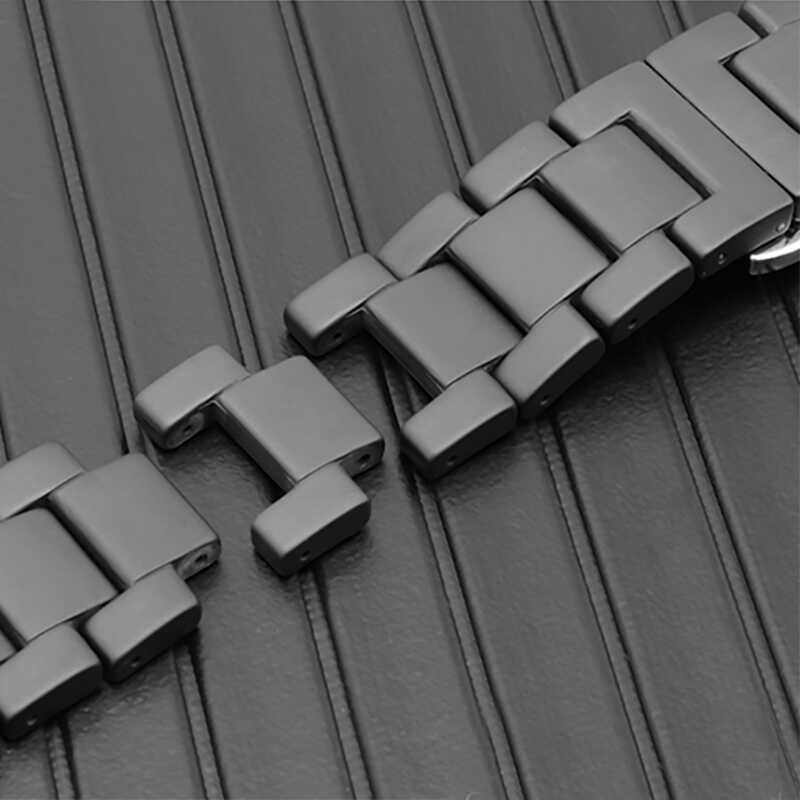 ​​​Apple Watch 40mm Uyumlu Mat Seramik Metal Kordon - 5