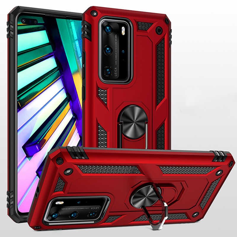 Huawei P40 Pro Uyumlu Kılıf Zore Vega Kapak - 2