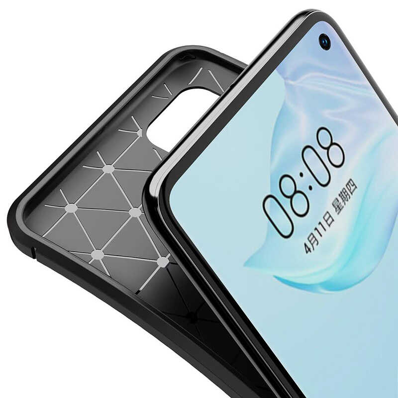 Huawei P40 Uyumlu Kılıf Zore Negro Silikon Kapak - 3