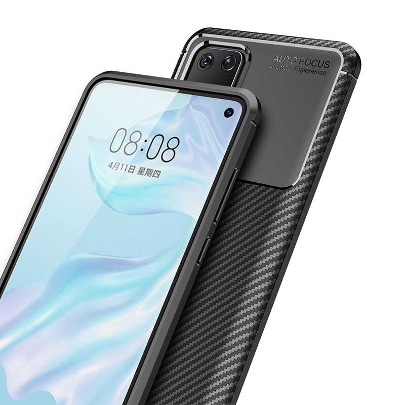 Huawei P40 Uyumlu Kılıf Zore Negro Silikon Kapak - 6