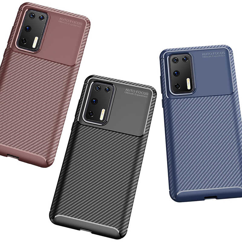 Huawei P40 Uyumlu Kılıf Zore Negro Silikon Kapak - 9