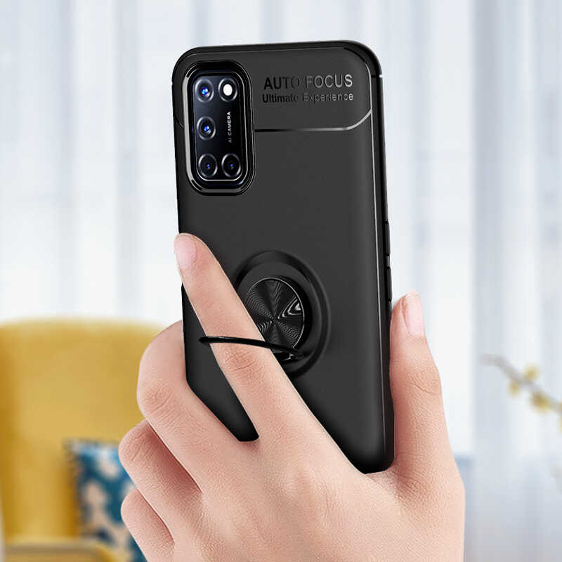 Oppo Reno Uyumlu A52 Kılıf Zore Ravel Silikon Kapak - 4