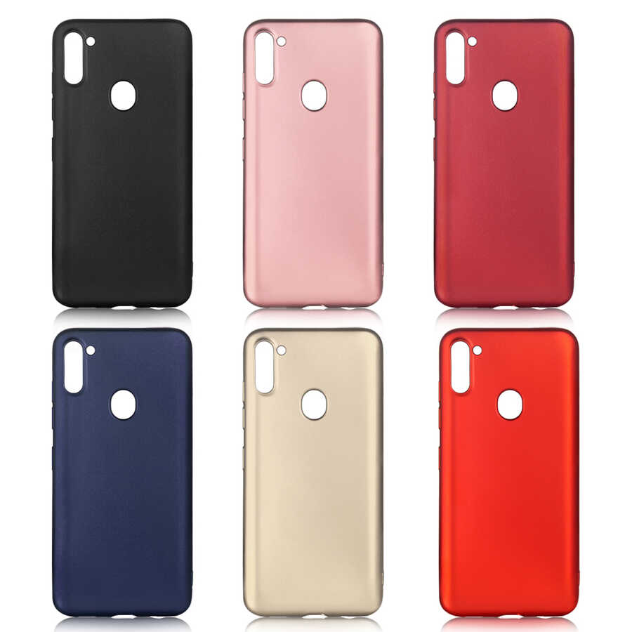 Samsung Galaxy M11 Uyumlu Kılıf Zore Premier Silikon Kapak - 2