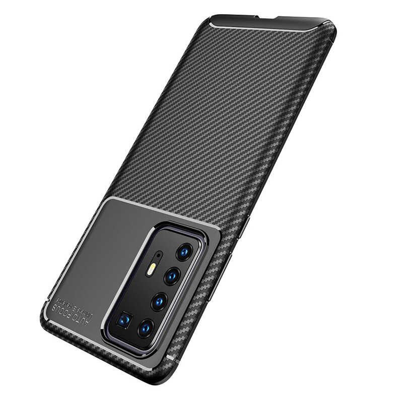 Huawei P40 Pro Uyumlu Kılıf Zore Negro Silikon Kapak - 5