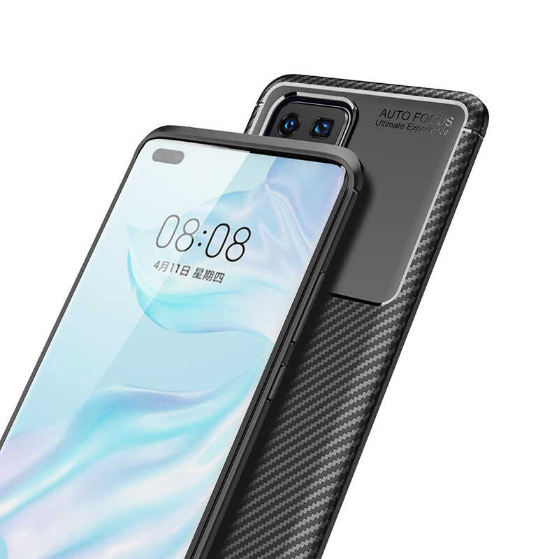 Huawei P40 Pro Uyumlu Kılıf Zore Negro Silikon Kapak - 6