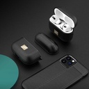 Apple Airpods Pro Uyumlu Kılıf Deri Görünümlü Askı Aparatlı Wlons Kılıf - 2