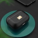 Apple Airpods Pro Uyumlu Kılıf Deri Görünümlü Askı Aparatlı Wlons Kılıf - 3