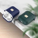 Apple Airpods Uyumlu Kılıf Deri Görünümlü Askı Aparatlı Wlons Kılıf - 5
