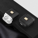 Apple Airpods Uyumlu Kılıf Deri Görünümlü Askı Aparatlı Wlons Kılıf - 9