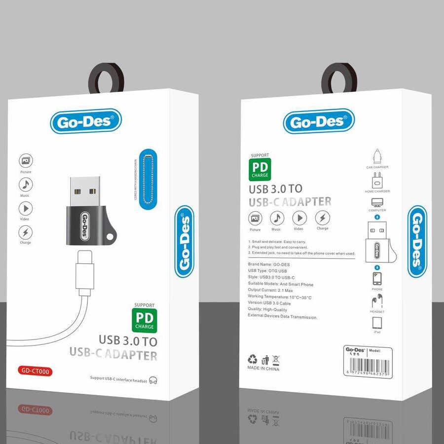 Go Des GD-CT028 Type-C To Usb Çevirici - 4