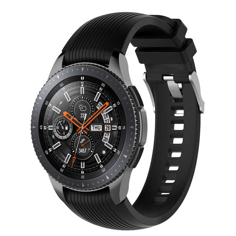 Samsung Gear S2 Uyumlu (20mm) KRD-18 Silikon Kordon - 1