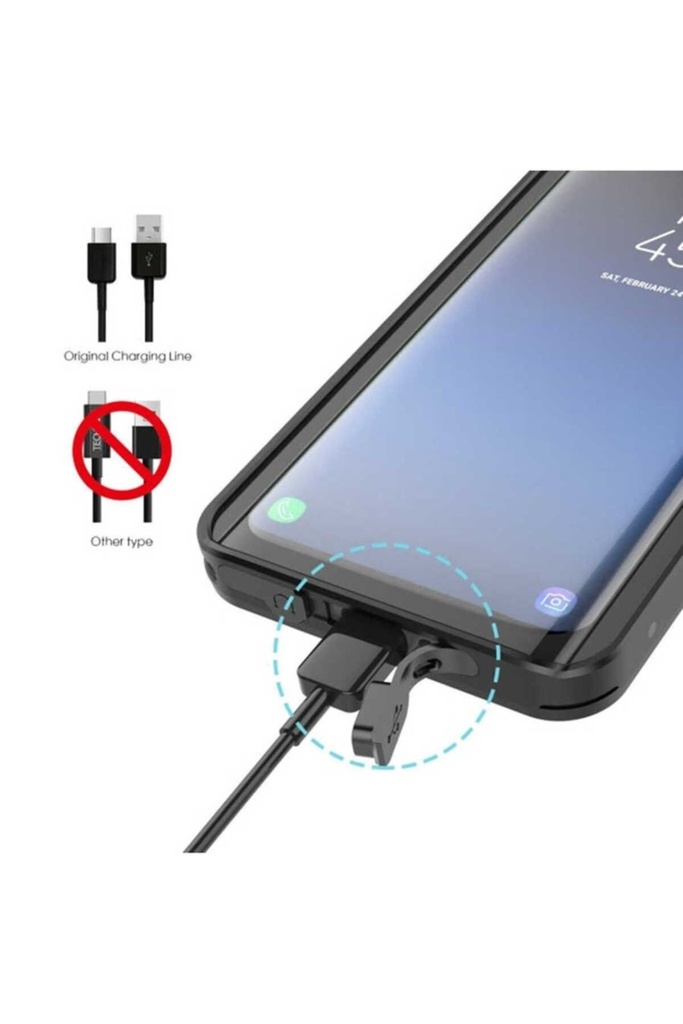 Samsung Galaxy Note 8 Uyumlu Kılıf 1-1 Su Geçirmez Kılıf