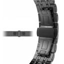 Apple Watch 40mm Uyumlu Kordon Metal Şerit Tasarımlı Luxury Paslanmaz KRD-14 Kayış - 4