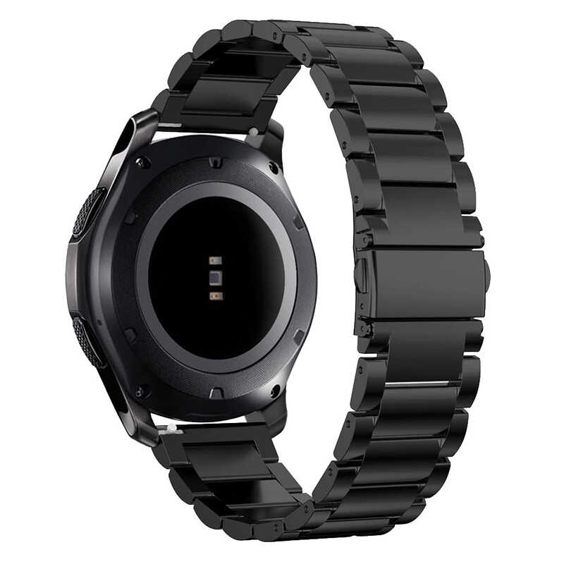 ​​Samsung Galaxy Watch 42mm Uyumlu (20mm) KRD-04 Metal Kordon - 4