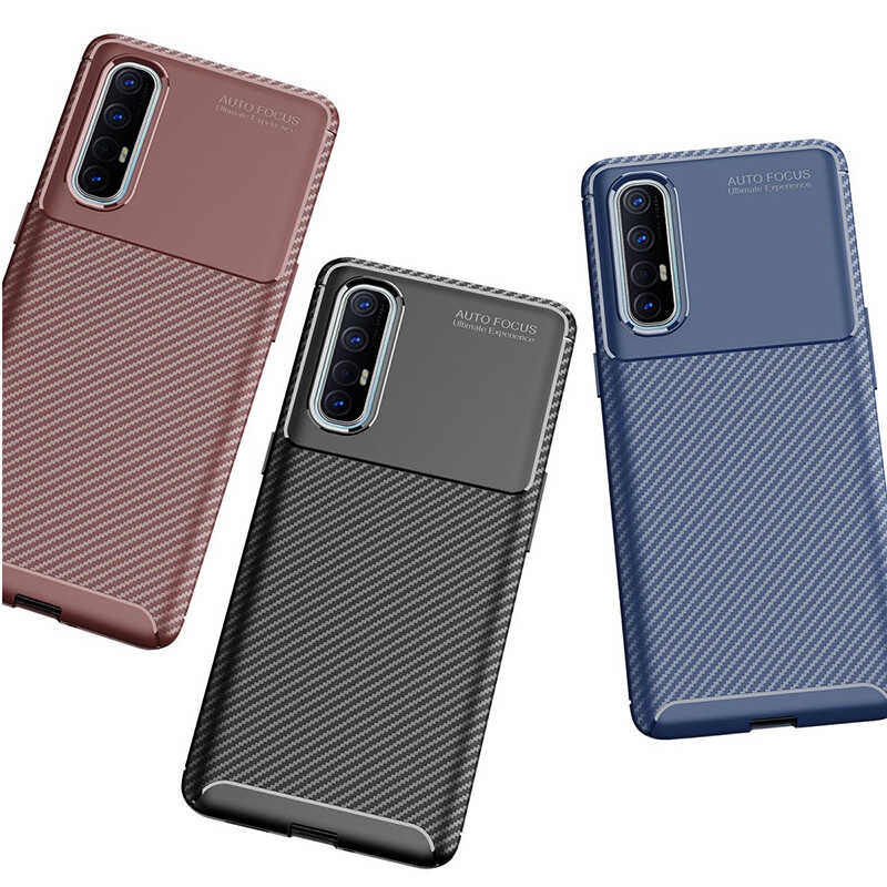 Oppo Reno 3 Pro 5G Uyumlu Kılıf Zore Negro Silikon Kapak - 9