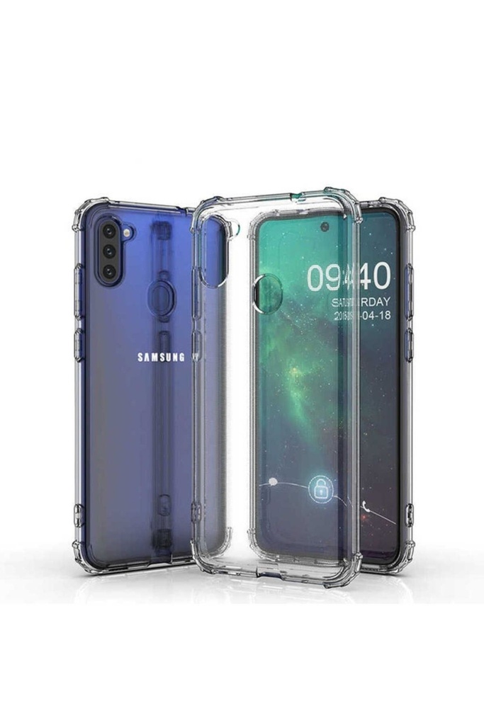 Samsung Galaxy M11 Uyumlu Kılıf Zore Nitro Anti Shock Silikon