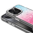 Apple iPhone 15 Pro Uyumlu Kılıf Simli Desenli Parlak Zore Task Kapak - 3