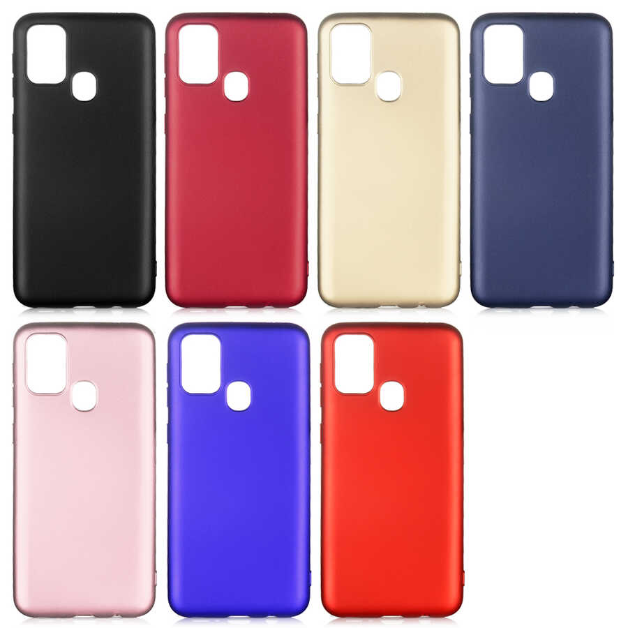 Samsung Galaxy M31 Uyumlu Kılıf Zore Premier Silikon Kapak - 1