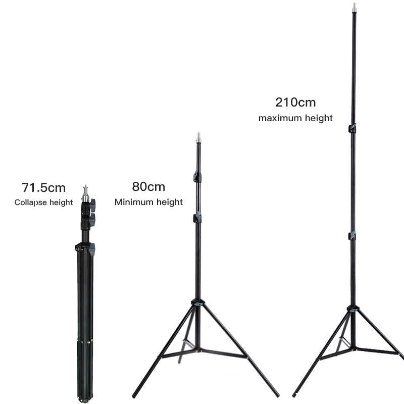 Jmary MT-75 Tripod 3 Kademeli Yükseklik Ayarlı Katlanabilir Kompakt Tasarım 210 cm - 3