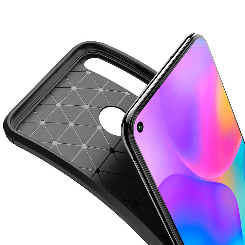 Huawei P40 Lite E Uyumlu Kılıf Zore Negro Silikon Kapak - 7