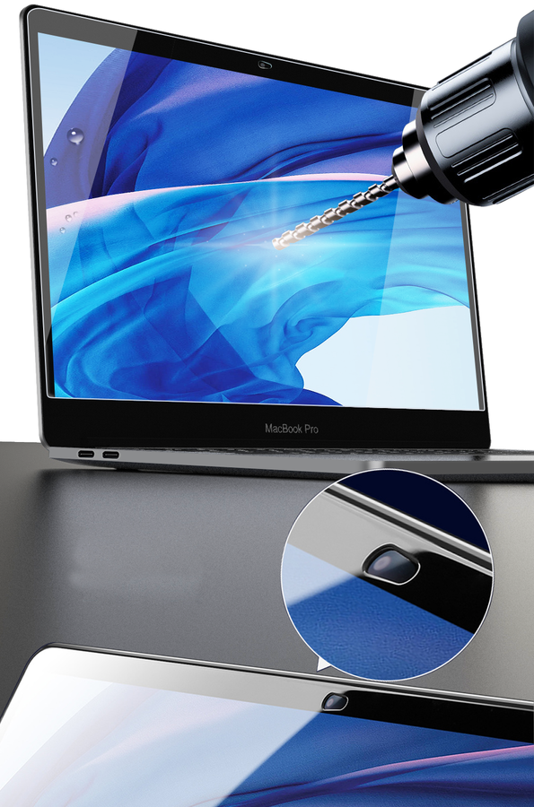 Apple Macbook 13.3' Pro Uyumlu Retina Vista Wiwu Ekran Koruyucu - 3