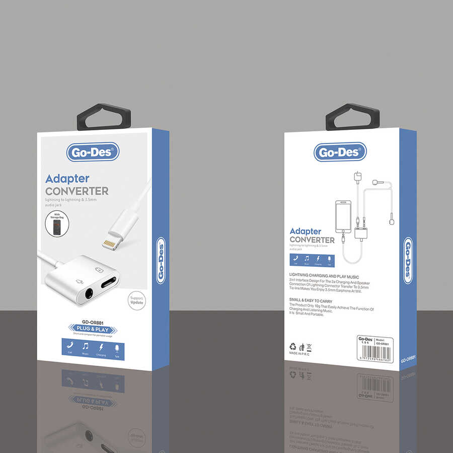 Go Des GD-OR881 Lightning Dönüştürücü - 6