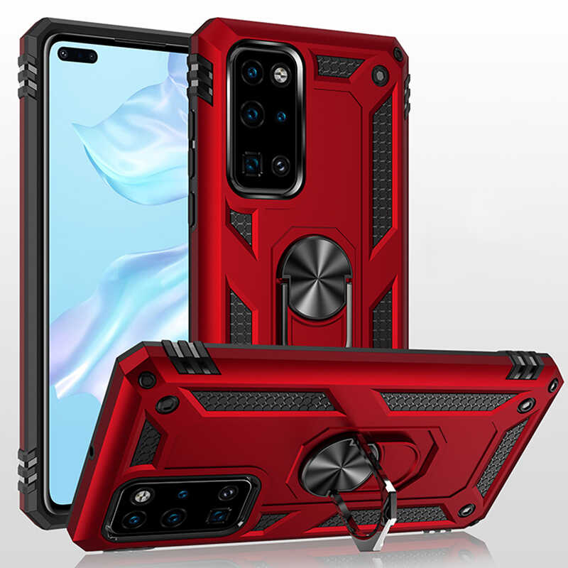 Huawei P40 Uyumlu Kılıf Zore Vega Kapak - 7