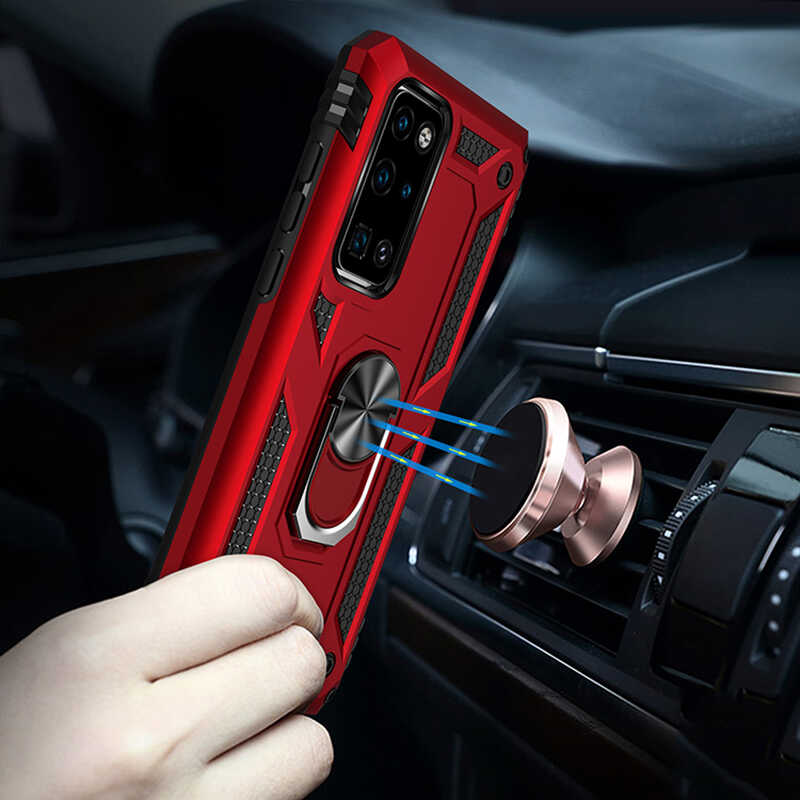 Huawei P40 Uyumlu Kılıf Zore Vega Kapak - 3