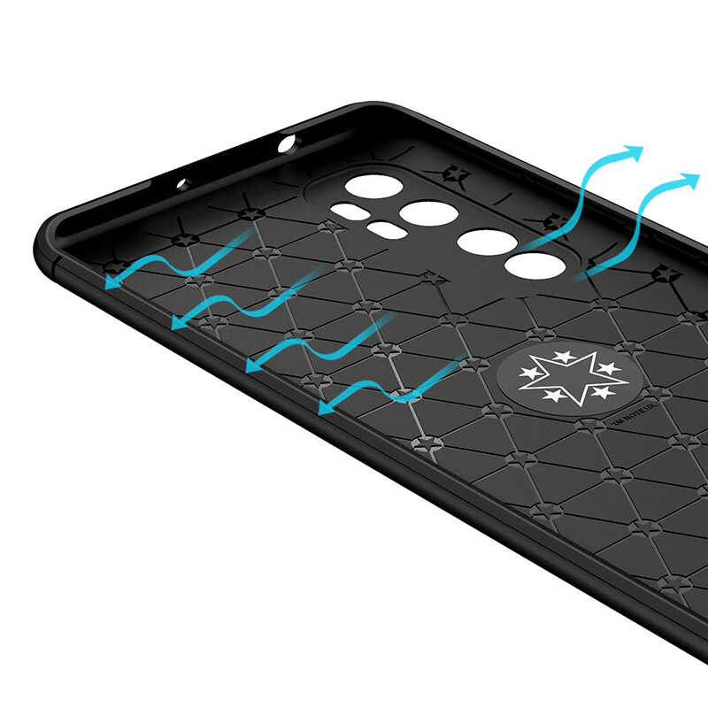 Xiaomi Mi Note 10 Lite Uyumlu Kılıf Zore Ravel Silikon Kapak - 1