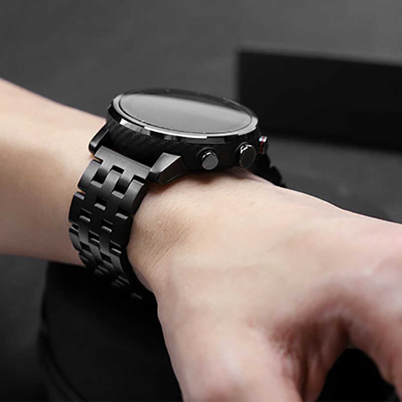 Samsung Galaxy Watch 42mm Uyumlu (20mm) KRD-20 Metal Kordon - 6