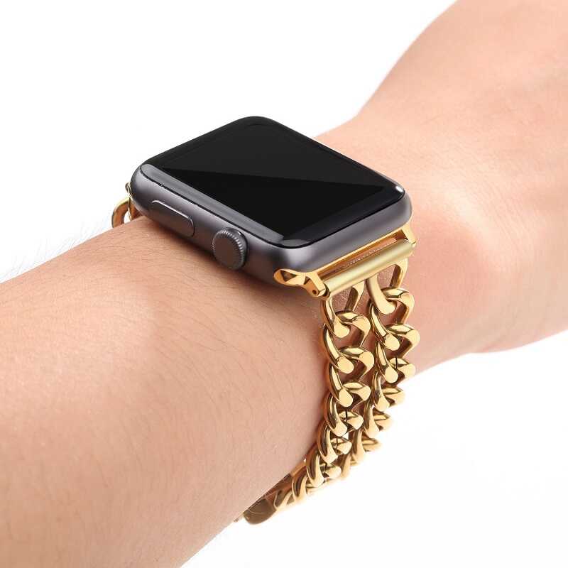 ​​​Apple Watch 40mm Uyumlu Cowboy Metal Kordon - 16
