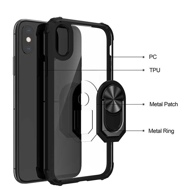Apple iPhone X Uyumlu Kılıf Zore Mola Kapak - 1