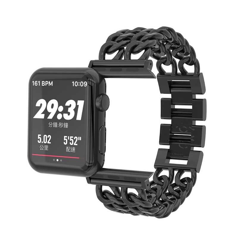 ​​​Apple Watch 42mm Uyumlu Cowboy Metal Kordon - 1