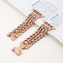 ​​​Apple Watch 42mm Uyumlu Cowboy Metal Kordon - 13