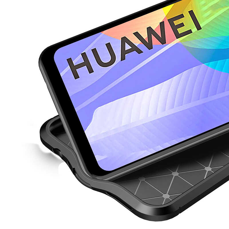Huawei P40 Lite E Uyumlu Kılıf Zore Niss Silikon Kapak - 7