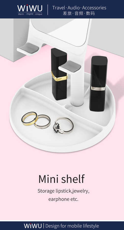 Wiwu ZM201 Aynalı Tablet - Telefon Standı - 3