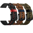 ​​Samsung Galaxy Watch 46mm Uyumlu (22mm) KRD-19 Deri Kordon - 2