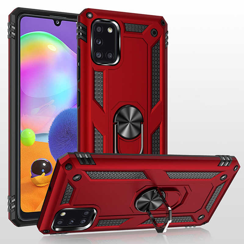 Samsung Galaxy A31 Uyumlu Kılıf Zore Vega Kapak - 7