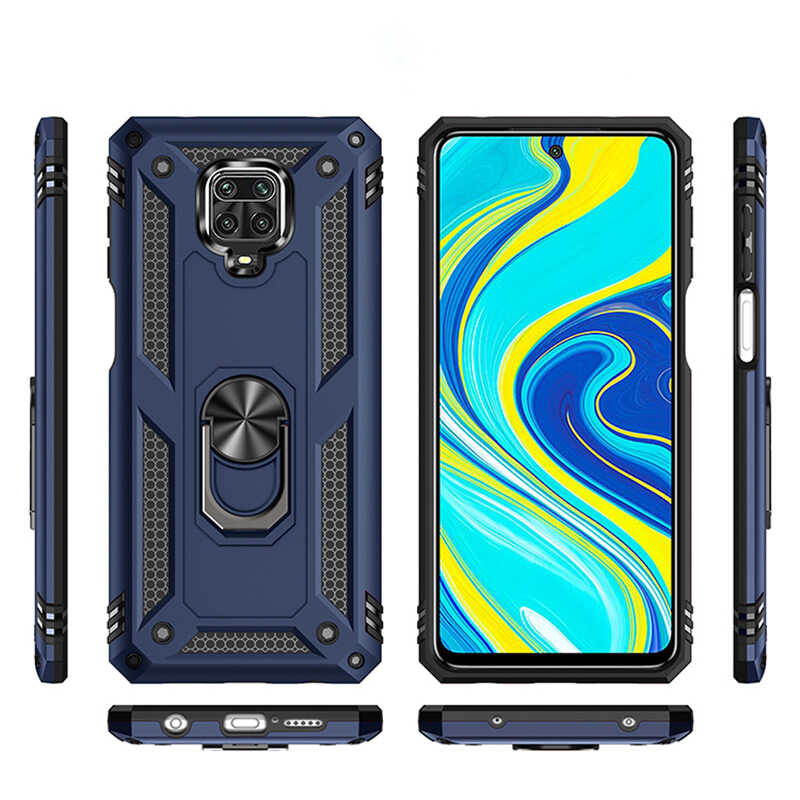 Xiaomi Redmi Note 9S Uyumlu Kılıf Zore Vega Kapak - 5
