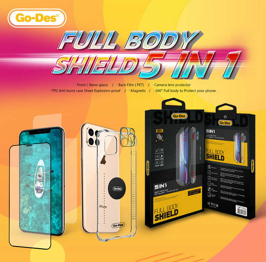 Apple iPhone 6 Uyumlu Go Des 5 in 1 Full Body Shield - 2